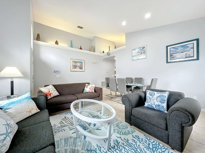 Beach Theme Vacation Pool Spa Home Mins to Disney