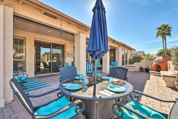 55+ Sun Lakes Casa w/ Patio & Pool Access