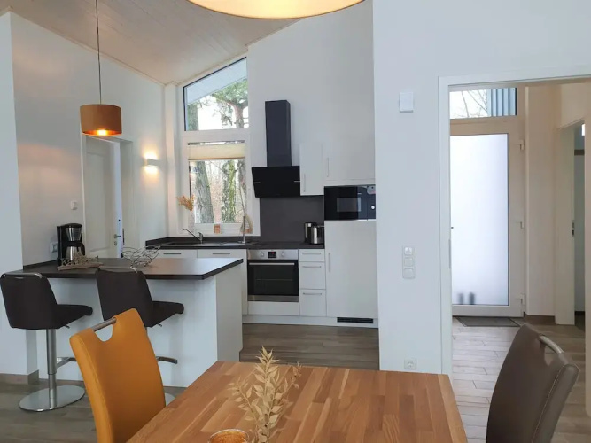 Ferienhaus mit Sauna im Ferienpark Mirow