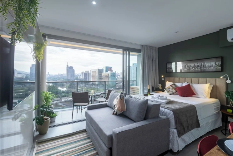 Family Apartment with balcony