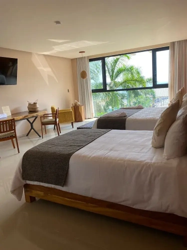 Standard Triple Family room with balcony and with ocean view