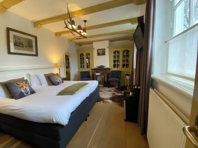 Luxury Double Basement room with city view