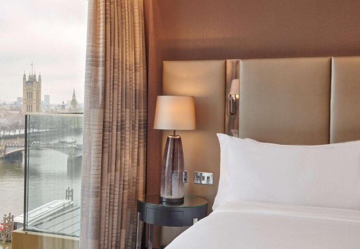 Deluxe Double room with balcony and with river view