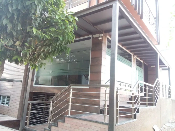 Outside