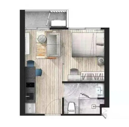 D2 residences huahin 华欣市中心近海滩近商场酒店式公寓可加床有连通房型