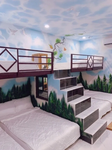 Bed in Dorm
