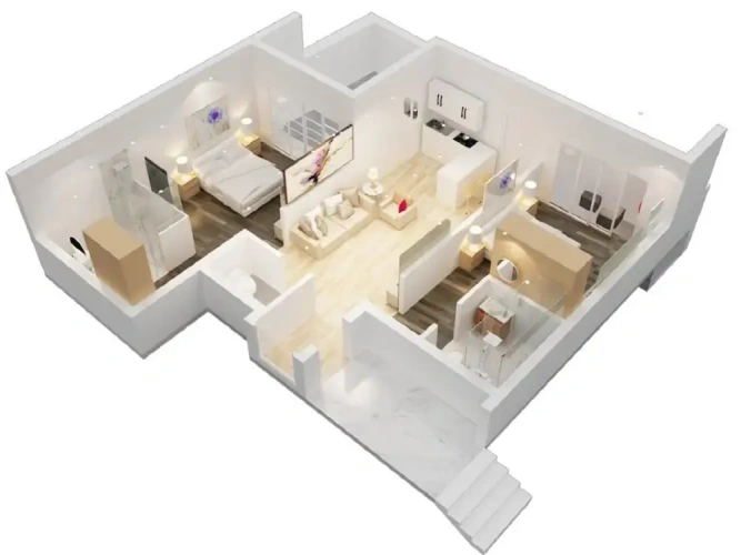 2 Bedrooms Luxury room