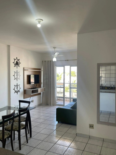 Apartamento Guarapari pé na areia com Wi-Fi e Garagem
