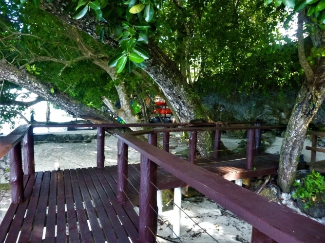 Bungalow with balcony