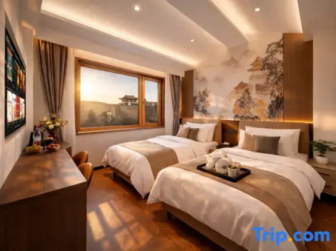 Standard Twin room with city view