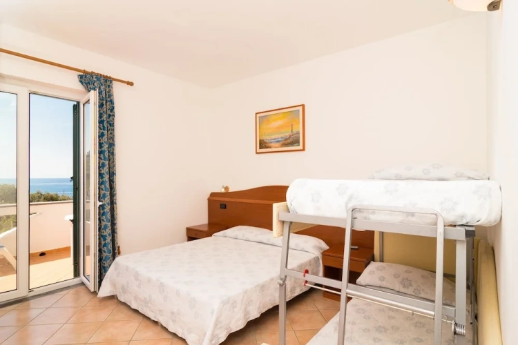 Standard Quadruple room with balcony