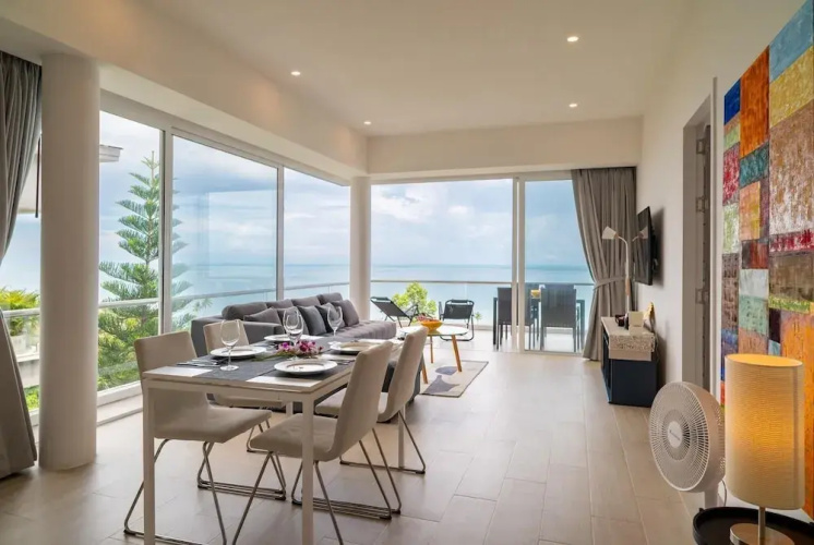 2bedroom TopFloorSeaView apartment KBR39
