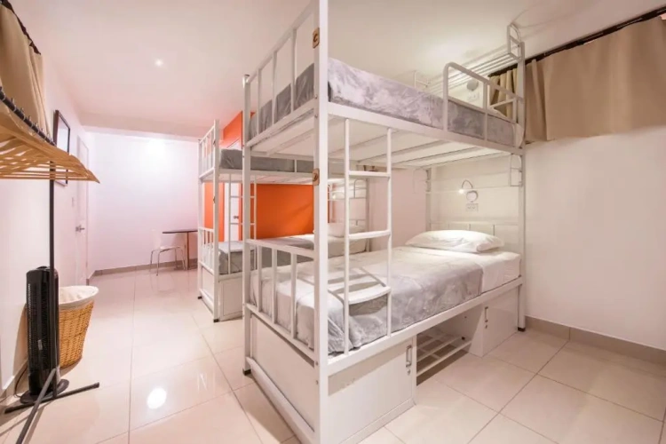 Bed in Dorm (No Window)