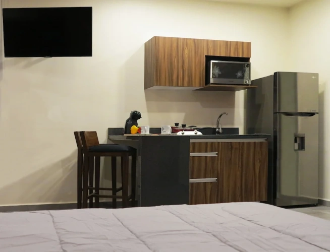 Standard Studio with balcony and with city view