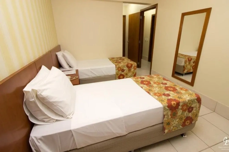 Standard Twin room with view