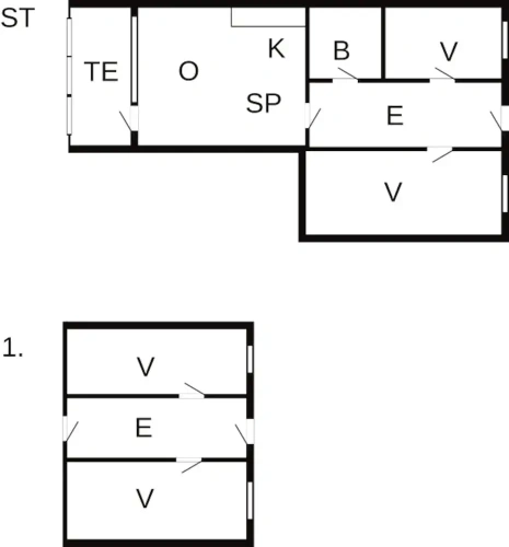 4 Bedrooms Classic Cottage