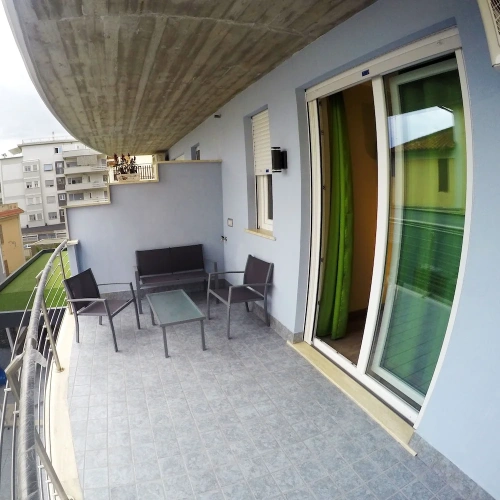 Superior Double room with balcony and with sea view