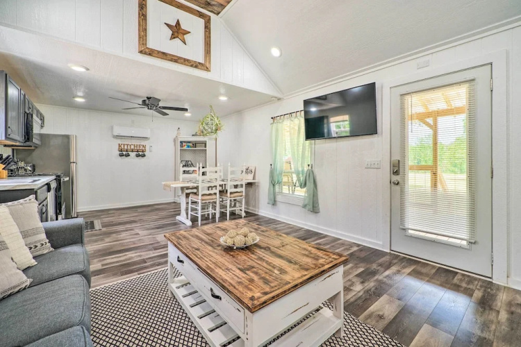 Broken Bow Cabin on 15 Acres w/ Stocked Fish Pond!