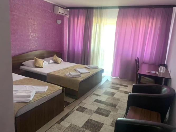 Standard Double room with balcony and with view