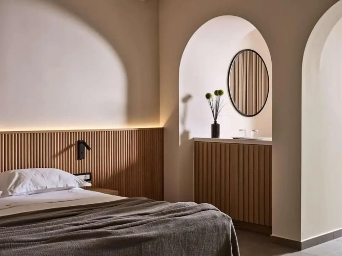 Classic Triple room with balcony and with garden view