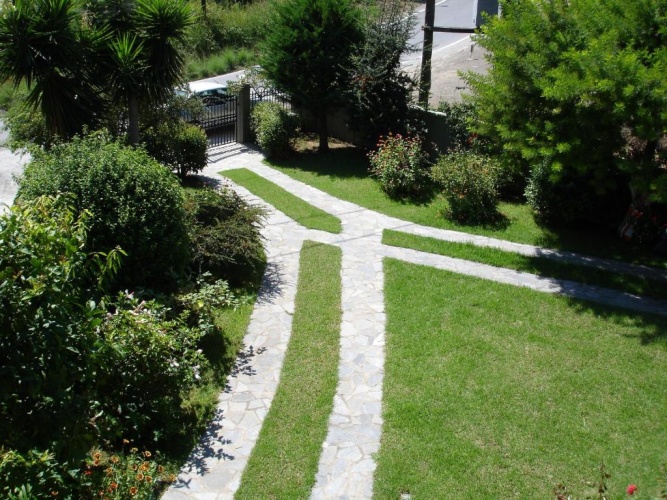 Outside