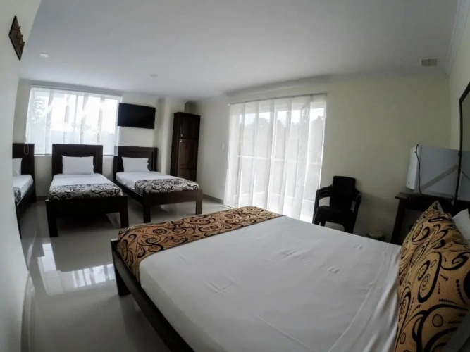 Standard Double room with balcony and with view