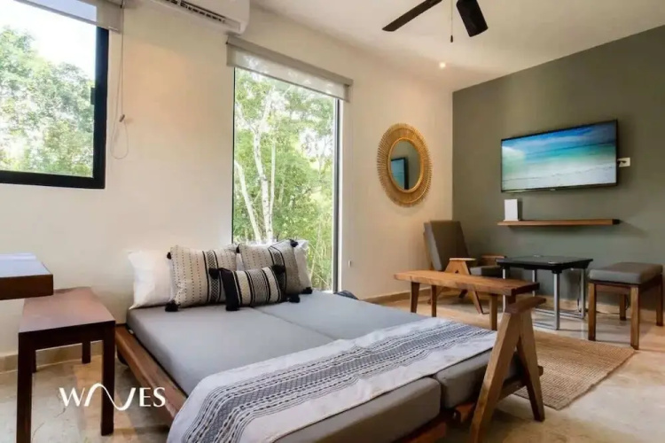 1 Br. Great Located Pool + Gym + Coworking