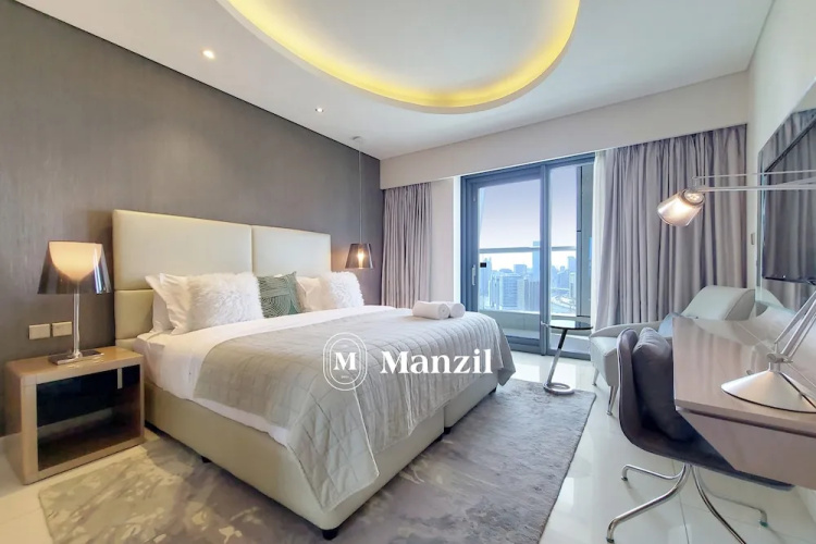 Manzil - Cozy 1BR in Paramount w Burj Khalifa View