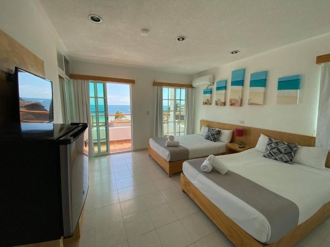 Deluxe Double room with ocean view