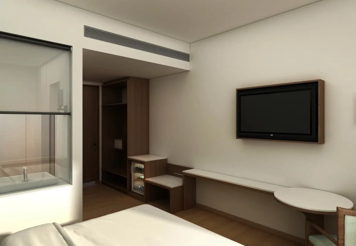 Standard Twin room with city view