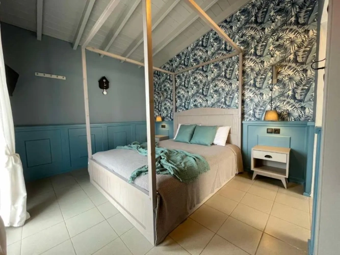 Deluxe Double room with balcony and with sea view