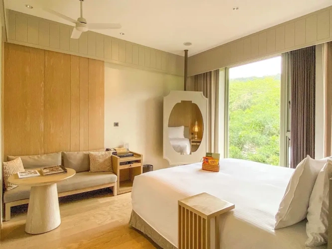 Standard Double room with balcony and with garden view