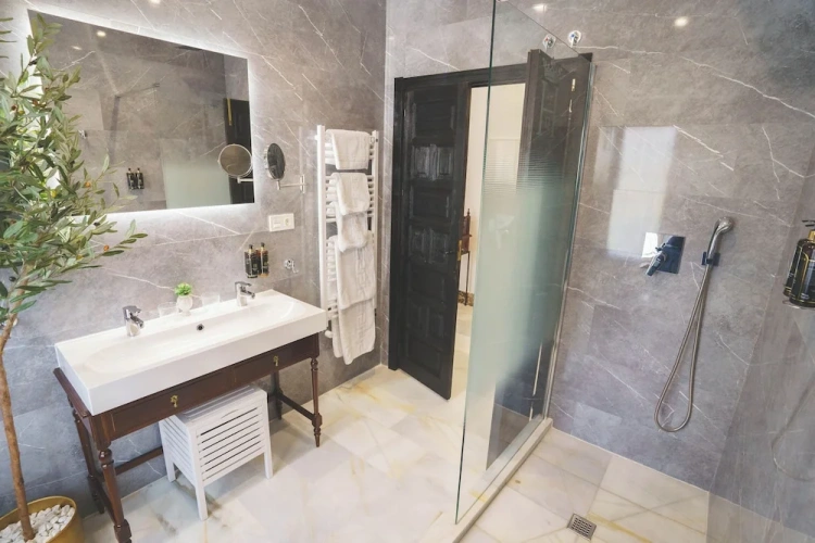 Deluxe Double room with balcony and with garden view
