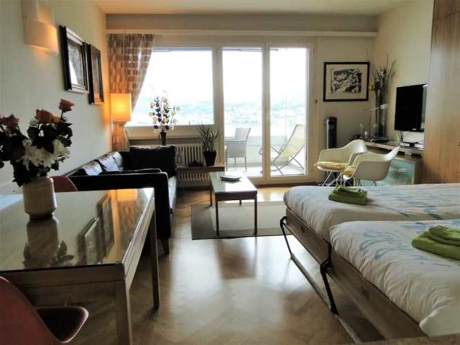 1 Bedroom Apartment with balcony and with mountain view
