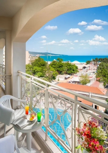 Comfort Double room with balcony and with sea view