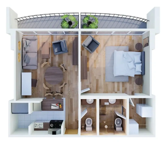 1 Bedroom Premium Apartment