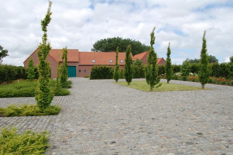 Outside