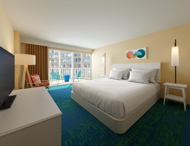 Double room with city view