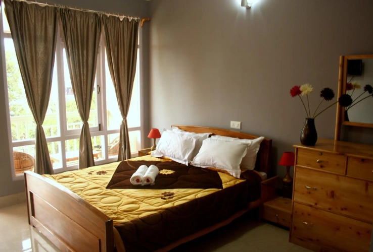 Standard Double room with balcony and with view