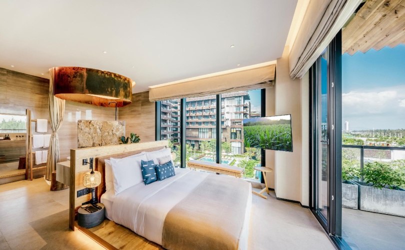 1 Bedroom Double Suite with park view