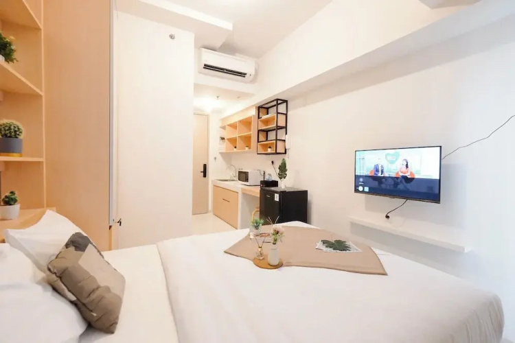 Basic Look Studio (No Kitchen) Apartment Tokyo Riverside Pik 2