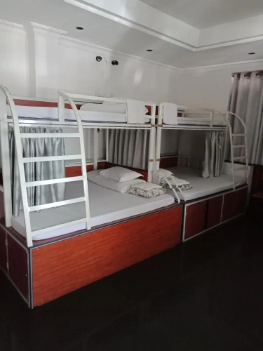 Bed in Dorm with view