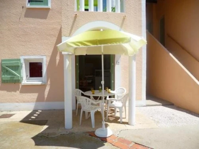 Outside