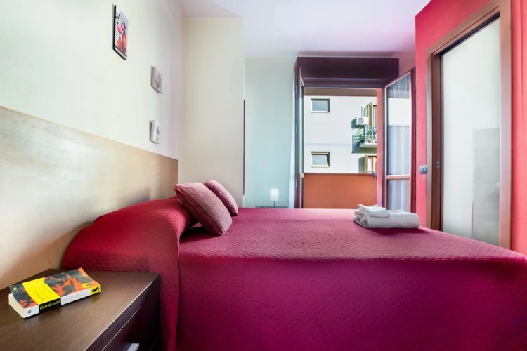 Standard Double room with balcony and with city view