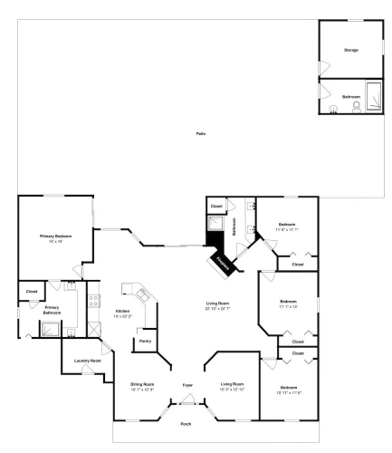 4 Bedrooms Cottage