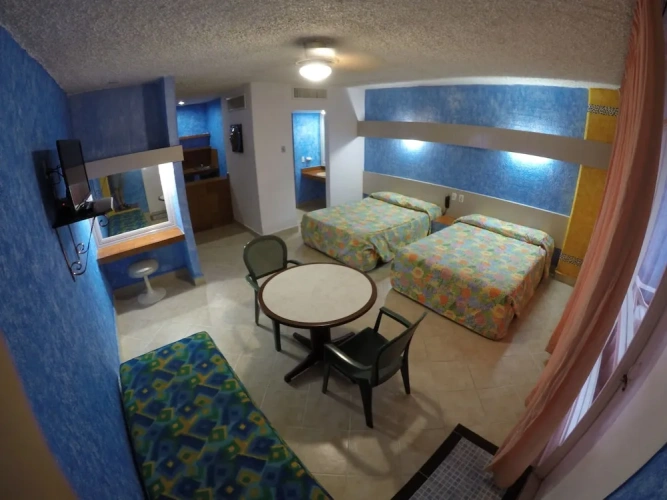 Standard Quadruple room with balcony