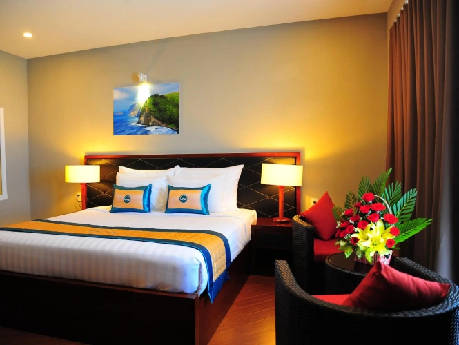 Suite with balcony and with view