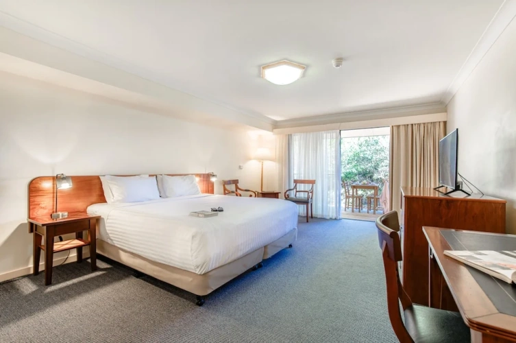 Standard Double room with balcony and with garden view