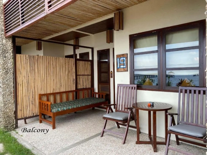 Standard Double room with balcony and with garden view