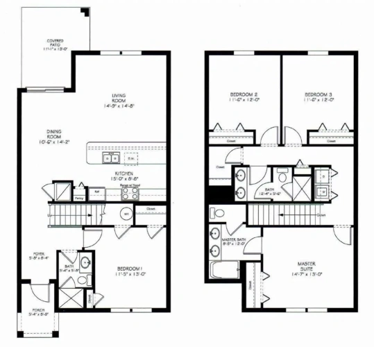 4 Bedrooms Standard room